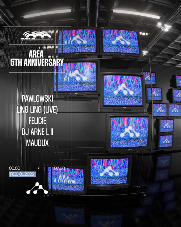 Area 5y Anniversary : Dj Arne L II, Ling Ling, Felicie, PAWLOWSKI&More