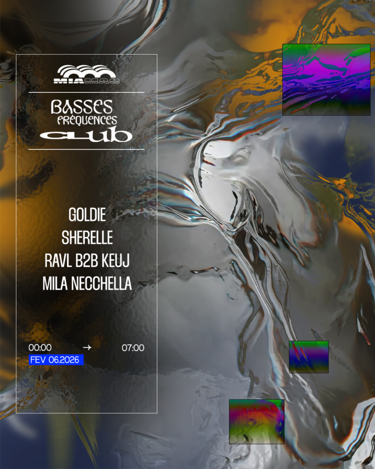 Basses Fréquences Club : Goldie, Mila Necchella, Sherelle