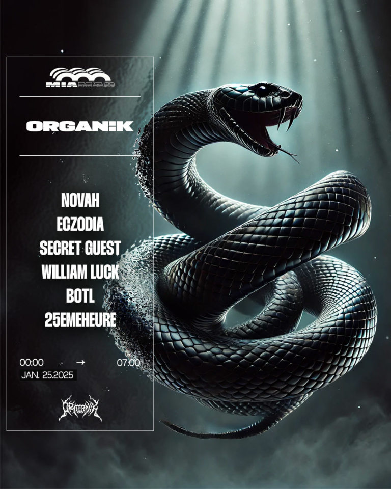 ORGANIK x MIA MAO : Novah, Eczodia, William Luck & more