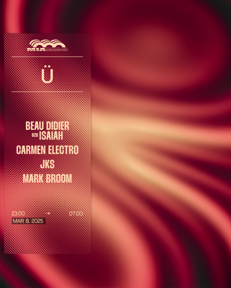 ULTRA GRÜV : Mark Broom, Beau Didier B2B ISAIAH, JKS, Carmen Electro