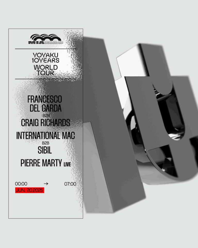 Yoyaku : Francesco Del Garda B2b Craig Richards & More