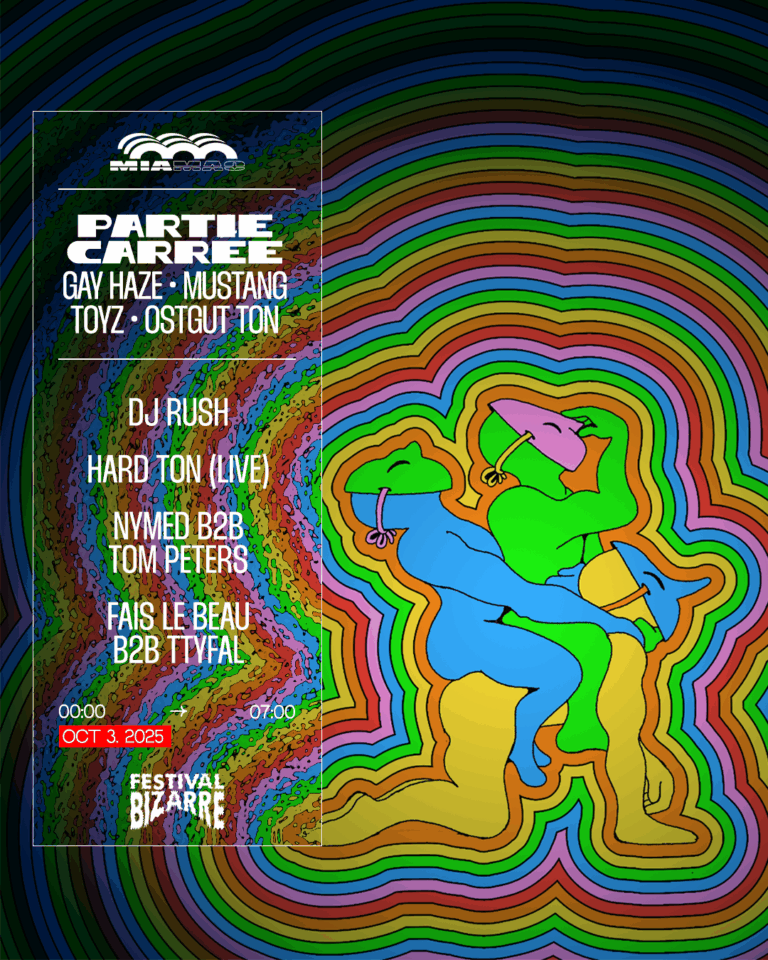 Club Bizarre présente PARTIE CARRÉE : Gay Haze, Mustang, Ostgut Ton, Toyz