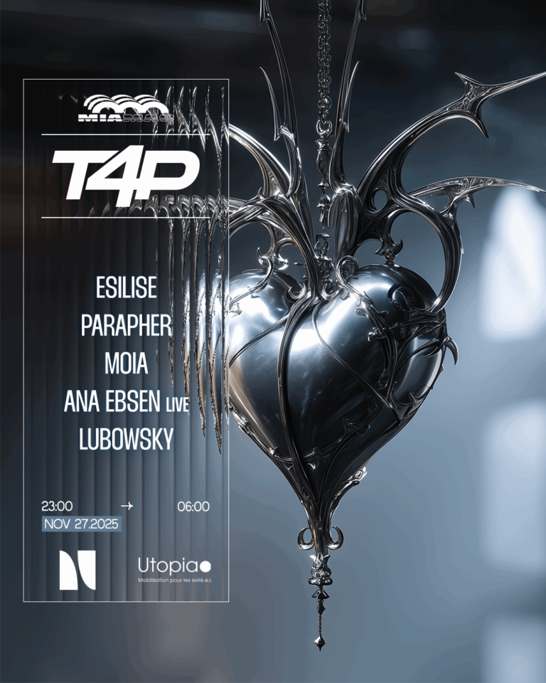 T4P : MOIA, Parapher, Esilise, Lubowsky & Ana Ebsen (live)