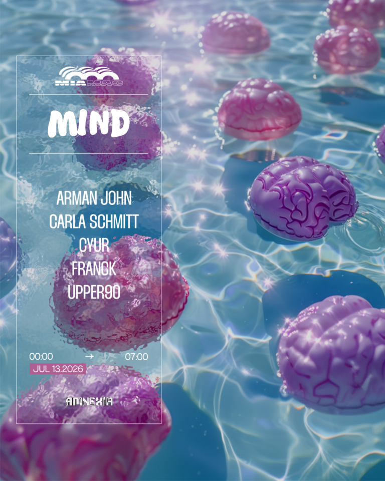 MIND : FRANCK, UPPER90, ARMAN JOHN, CARLA SCHMITT & MORE