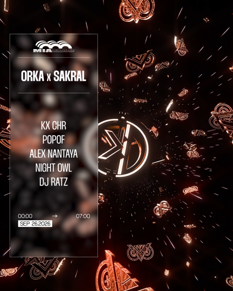 ORKA X SAKRAL : ALEX FARELL, KX CHR, POPOF, RATZ & NIGHT OWL