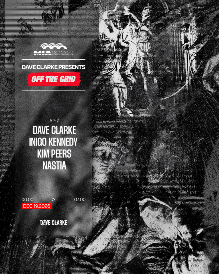 Off The Grid: Dave Clarke, Nastia, Inigo Kennedy & Kim Peers